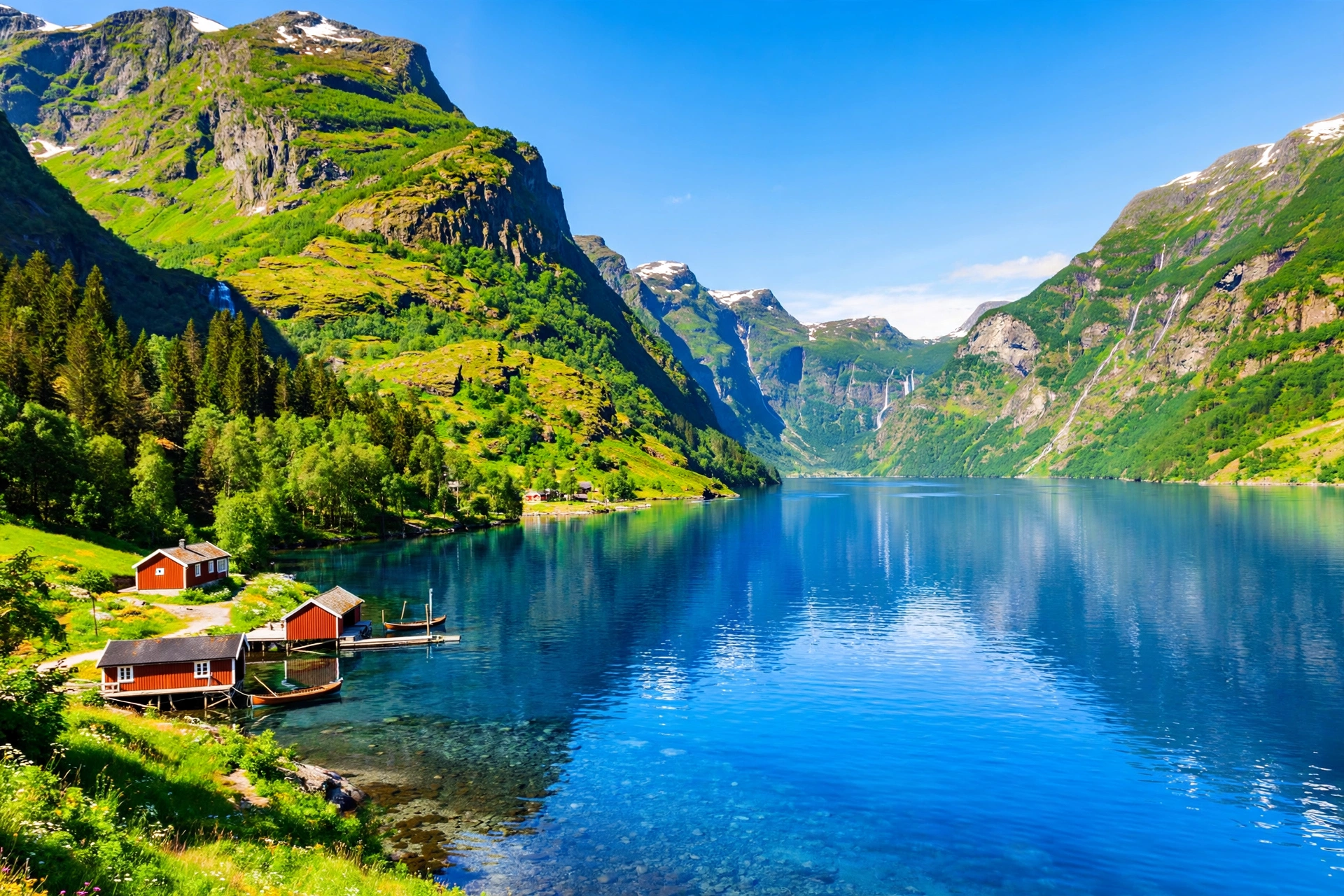 Geirangerfjord, Geiranger